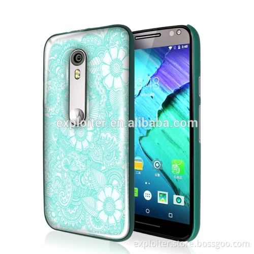 Shenzhen custom design smart phone cover for moto g3 tpu cover